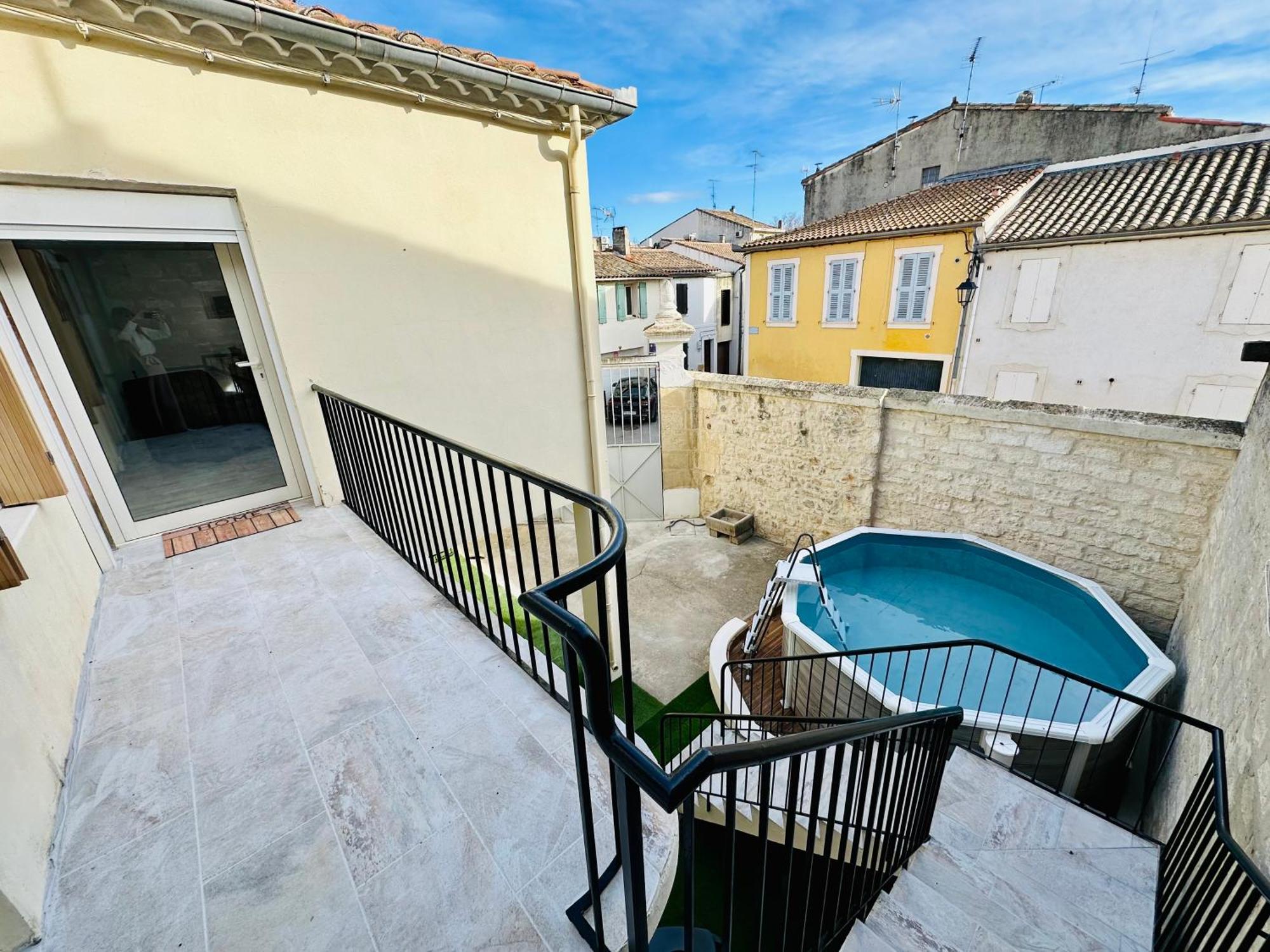 Les Appartements Du Mas - Rose Marie Aigues-Mortes Exterior foto