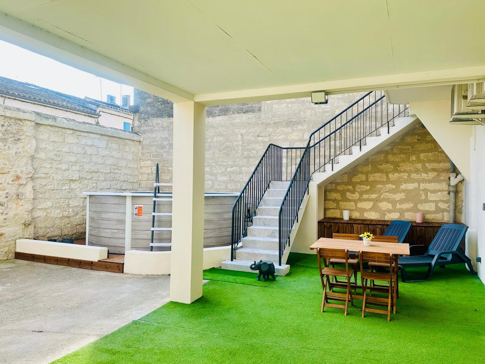 Les Appartements Du Mas - Rose Marie Aigues-Mortes Exterior foto